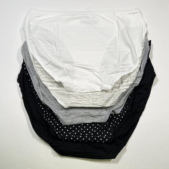 Victoria Secret XXL 2XL Brief Panties High Waist Leg Cotton Gift Set - Lot of 5 - Picture 7 of 9